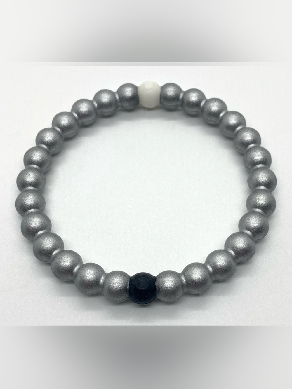 LOKAI Core Metallic Silver Bangle Bracelet Boho Y2K Fall Festival Streetwear